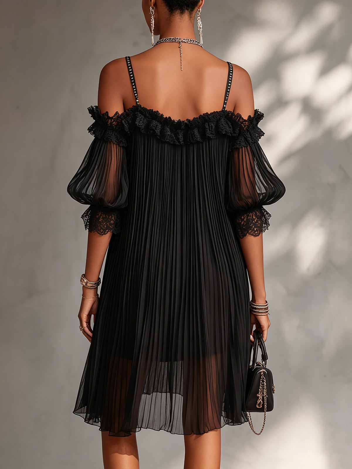 MARGAUX | ROBE NOIRE CHIC SOIRÉE
