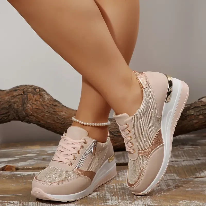 MARGAUX | SNEAKERS LÉGÈRES ZIP LATÉRAL