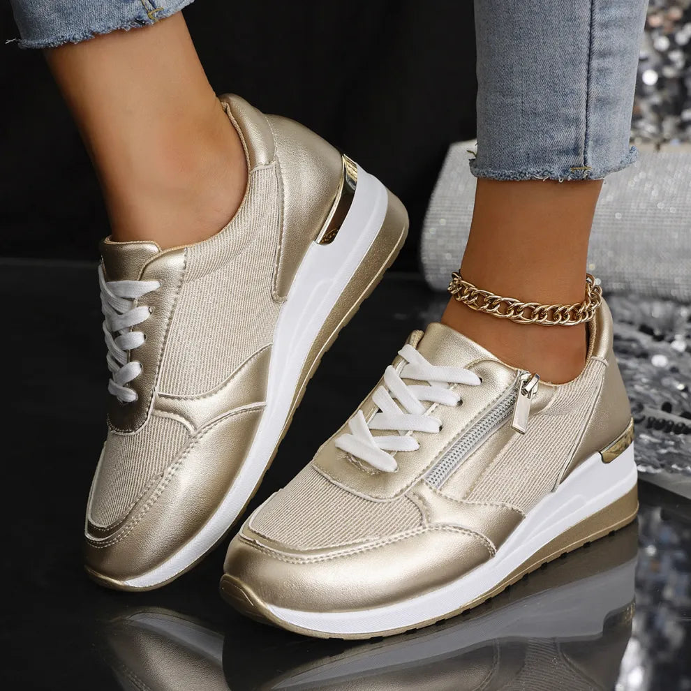 MARGAUX | SNEAKERS LÉGÈRES ZIP LATÉRAL
