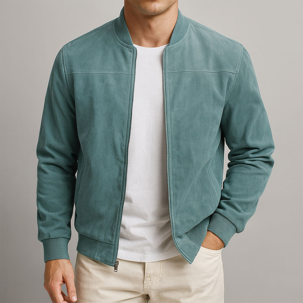 AMAURY | VESTE CUIR SUÈDE URBAINE
