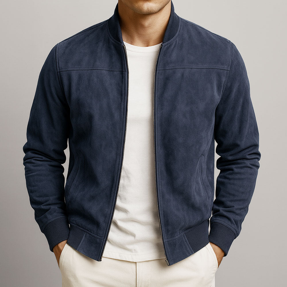 AMAURY | VESTE CUIR SUÈDE URBAINE