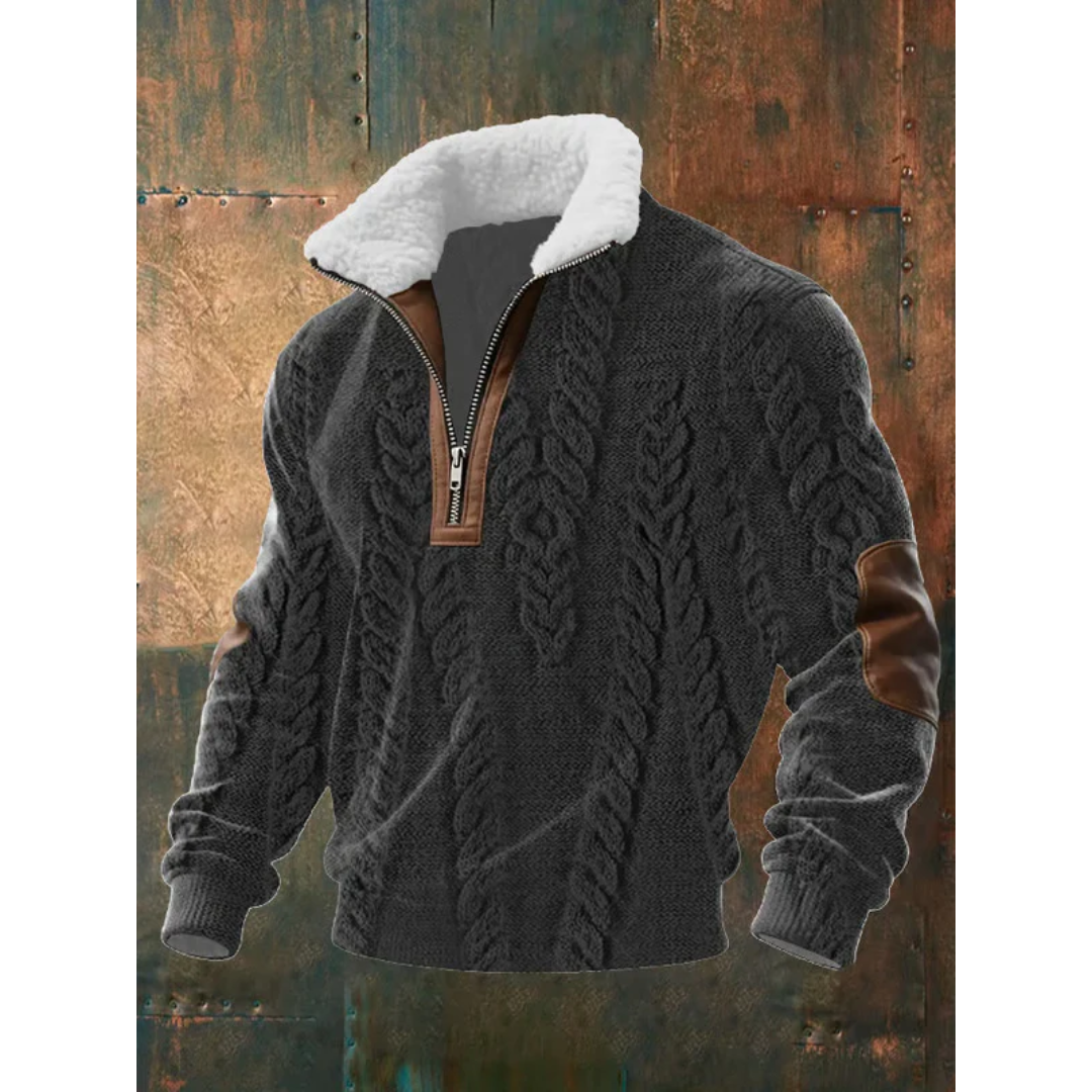 IGNACE | PULL COL HAUT EN POLAIRE