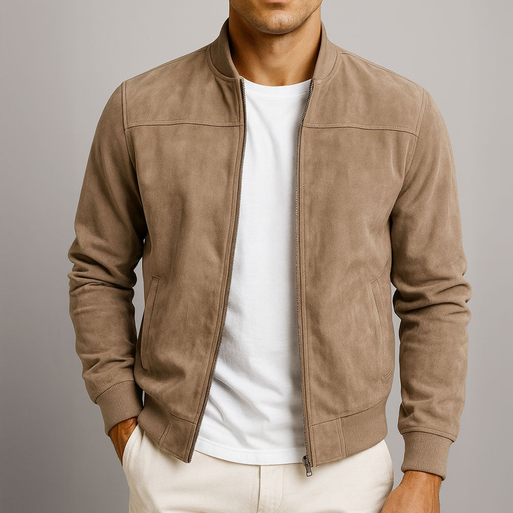 AMAURY | VESTE CUIR SUÈDE URBAINE