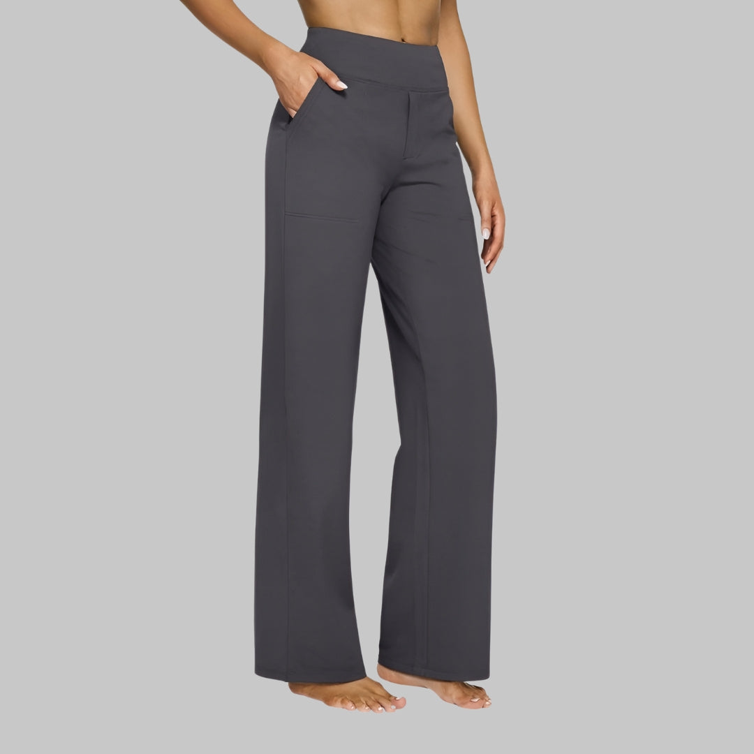 EMMA | PANTALON DROIT CHIC INTEMPOREL