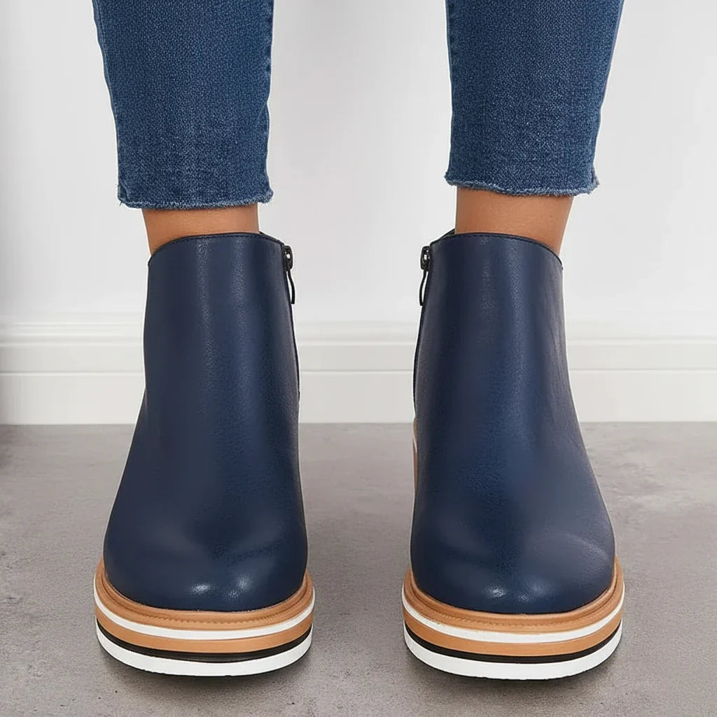 OPHÉLIE | BOTTINES COMPENSÉES CHIC