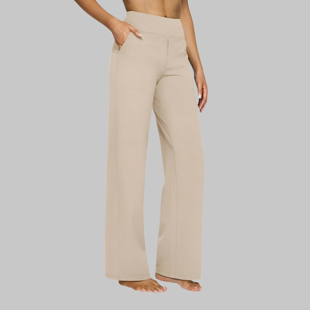 EMMA | PANTALON DROIT CHIC INTEMPOREL