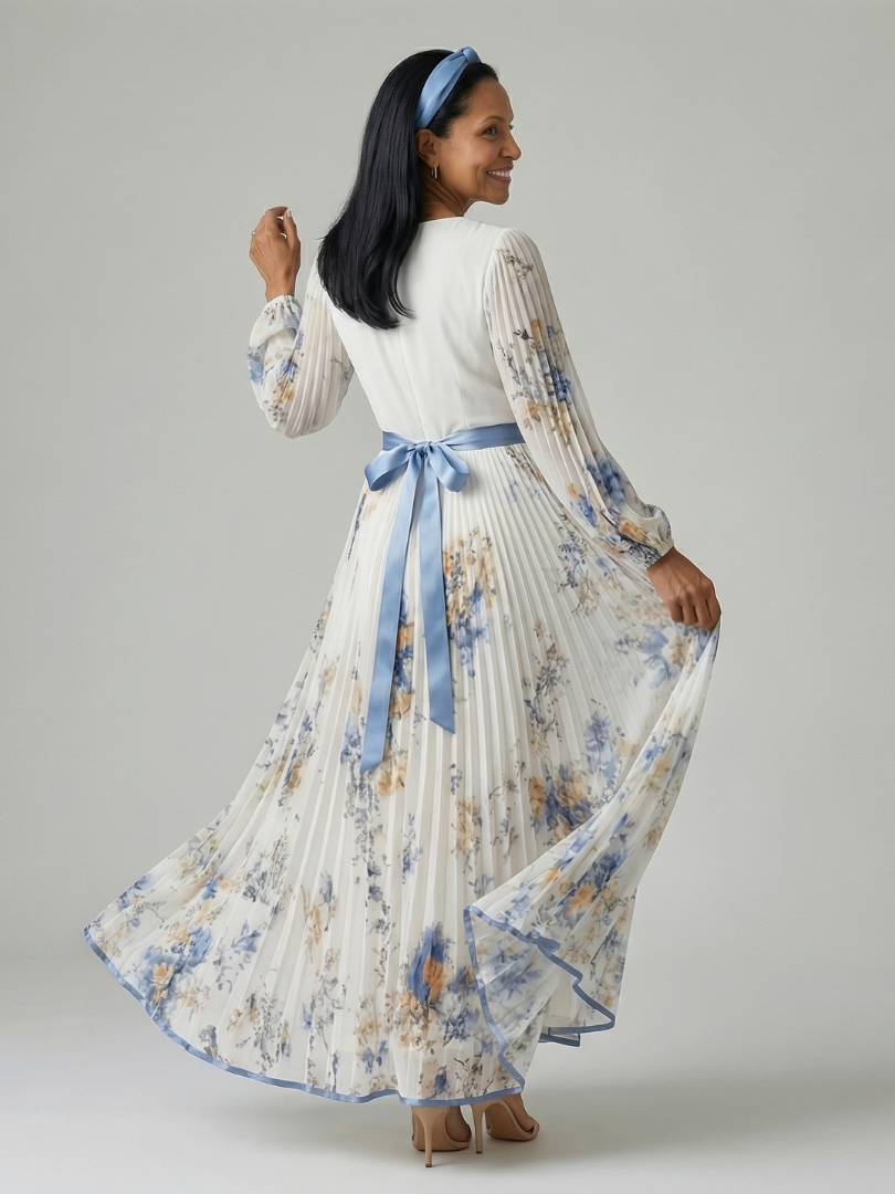 CAPUCINE | ROBE MIDI FLEURIE