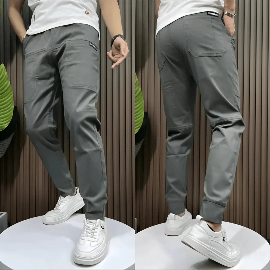 ANSELME | PANTALON CARGO ÉLASTIQUE PREMIUM