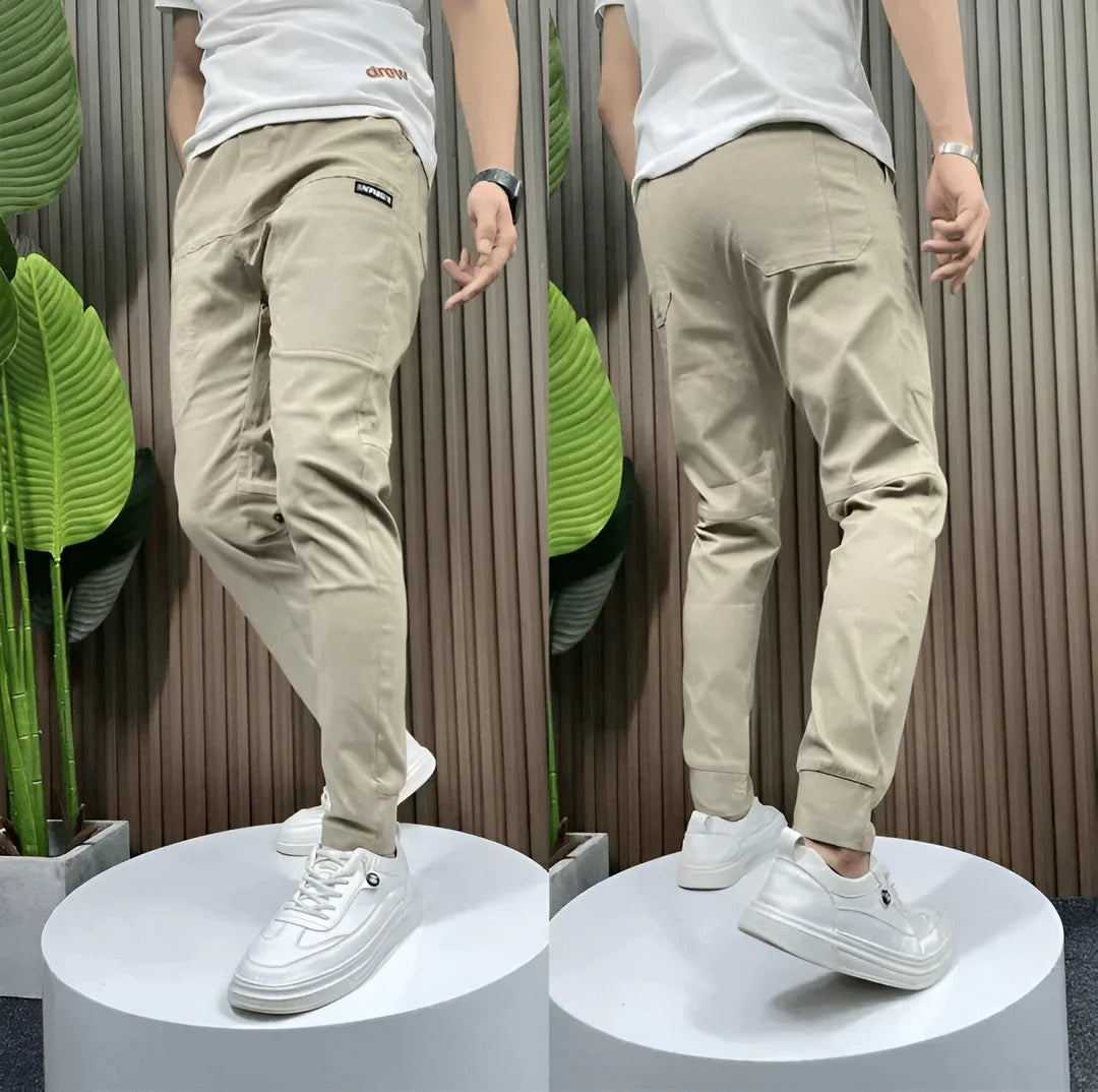 ANSELME | PANTALON CARGO ÉLASTIQUE PREMIUM