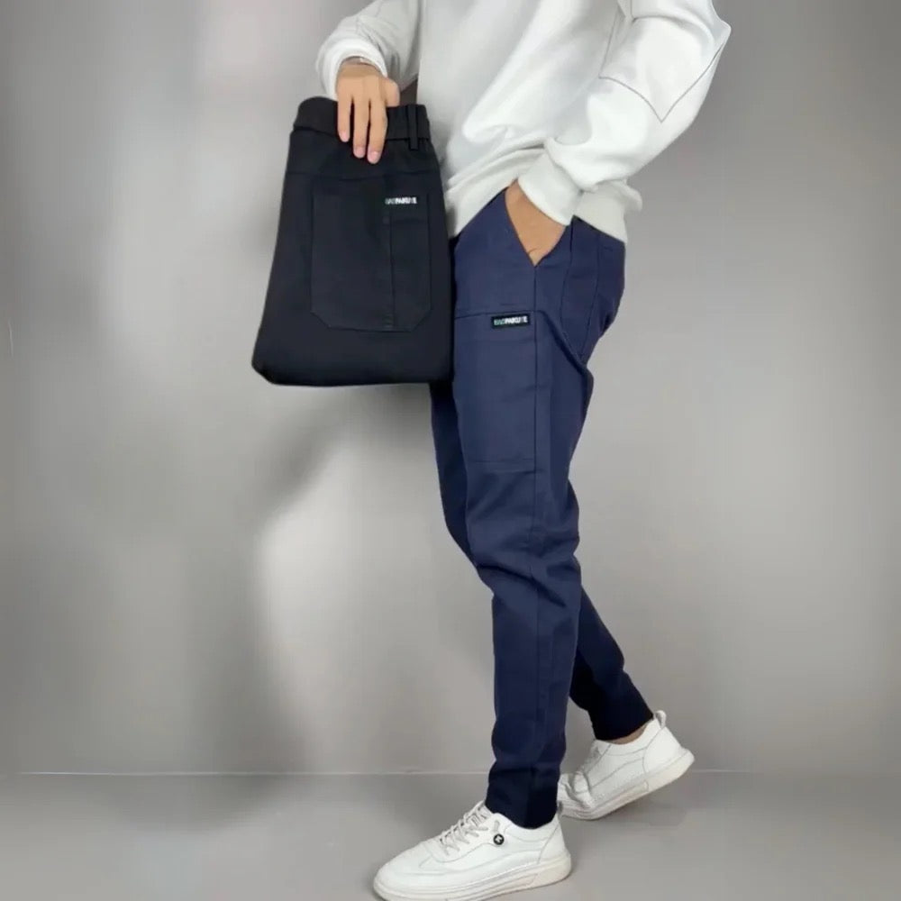 ANSELME | PANTALON CARGO ÉLASTIQUE PREMIUM