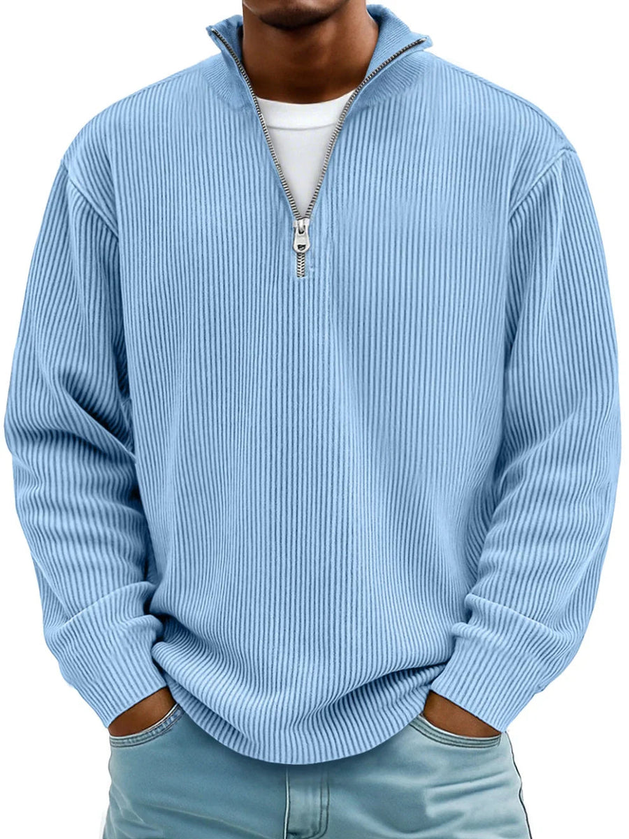 LUCIEN | PULL COL ZIPPÉ