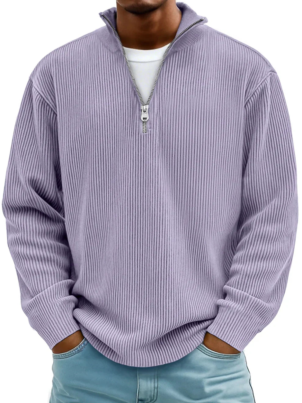 LUCIEN | PULL COL ZIPPÉ