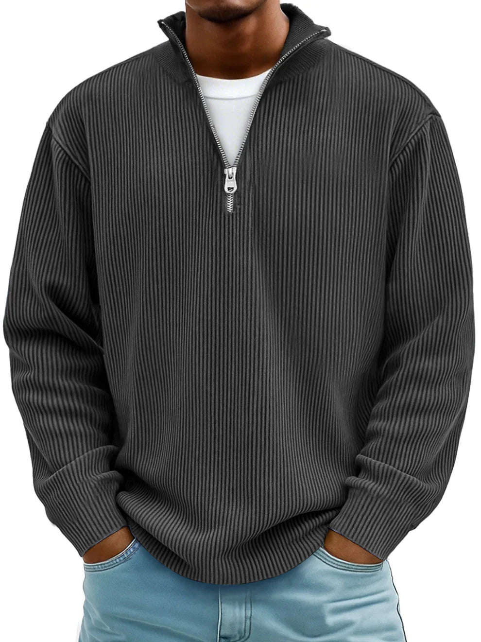 LUCIEN | PULL COL ZIPPÉ