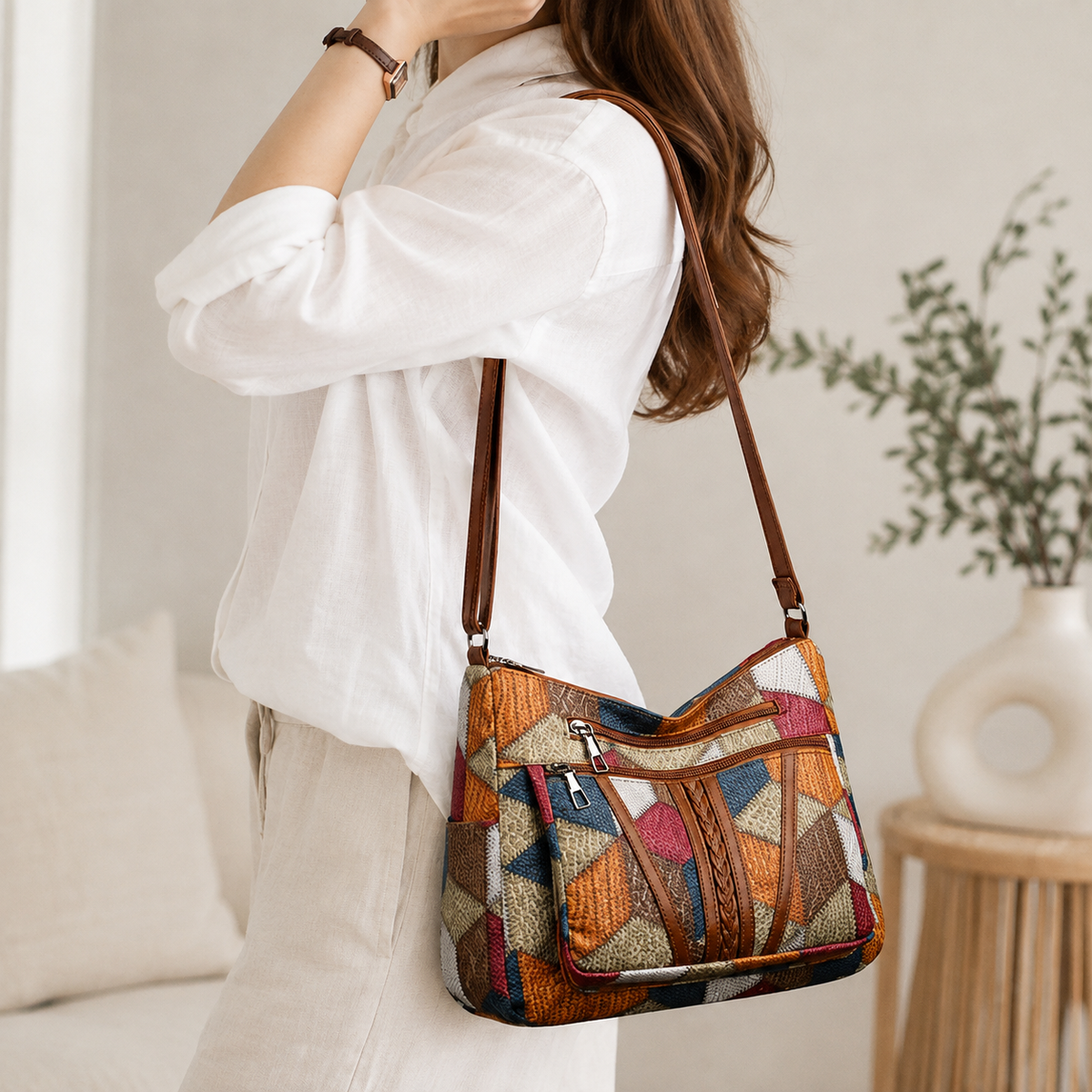 Nella | Sac patchwork