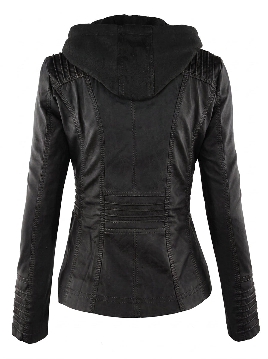 Levana - Veste en Cuir Résistante et Élégante