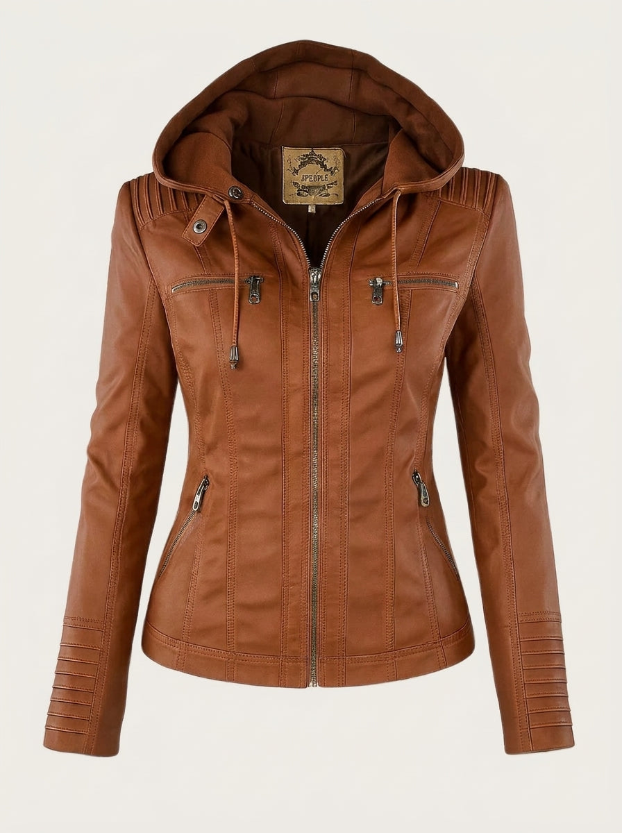 Asunción - Veste en Cuir Résistante et Élégante
