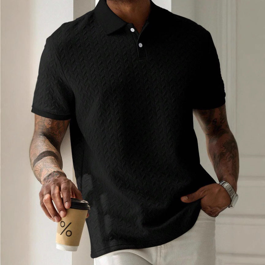 VICTOR | POLO CHEVRONS ÉLÉGANT