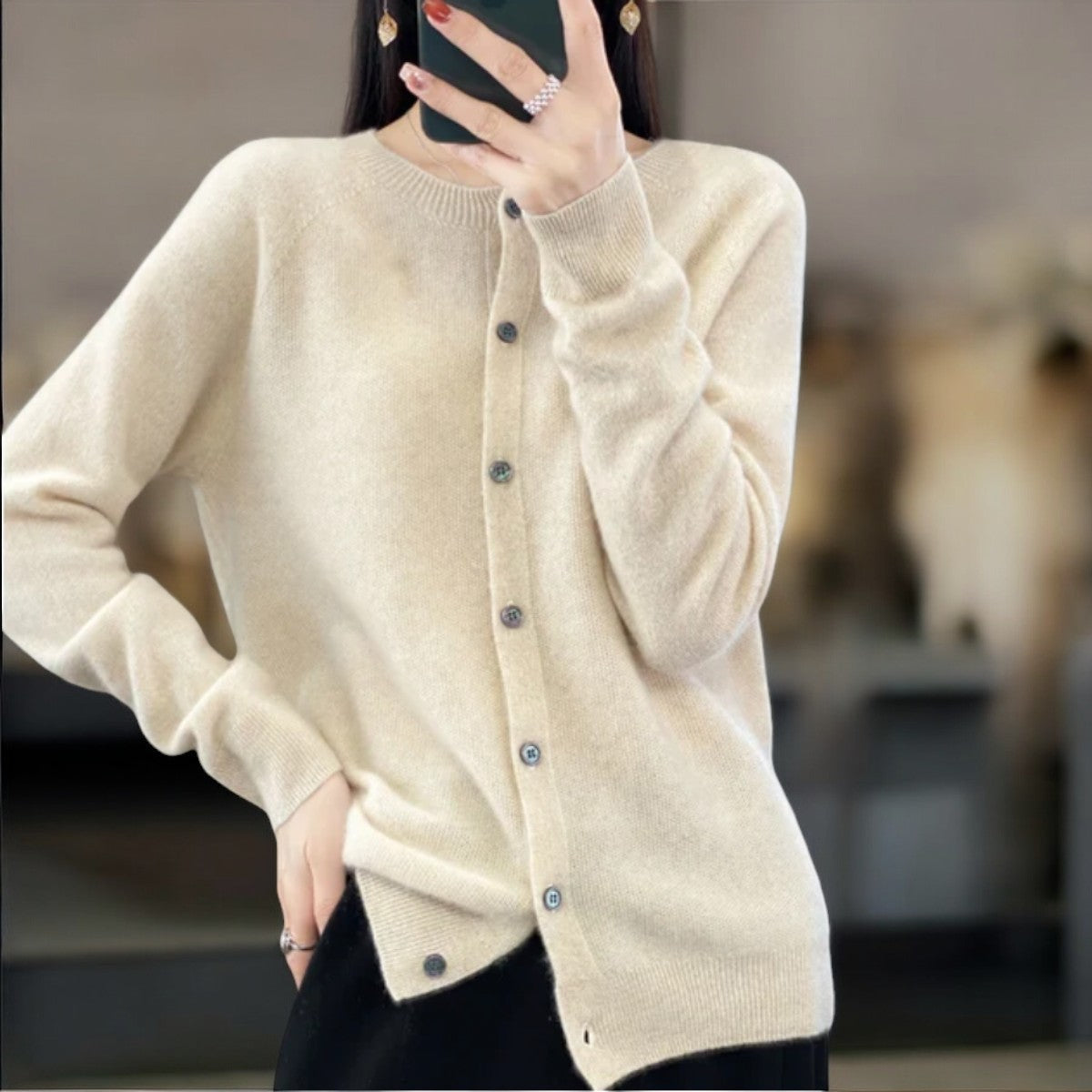 ANAÏS | CARDIGAN BOUTONNÉ CHIC