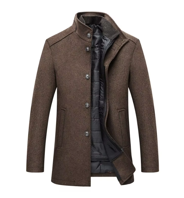 ÉTIENNE | VESTE HIVER CONFORTABLE ÉLÉGANTE