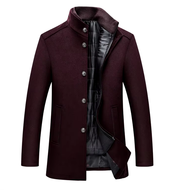 ÉTIENNE | VESTE HIVER CONFORTABLE ÉLÉGANTE