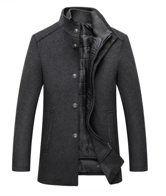ÉTIENNE | VESTE HIVER CONFORTABLE ÉLÉGANTE