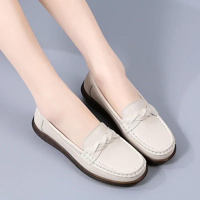Arianna | Mocassins Orthopédiques à Talon Large