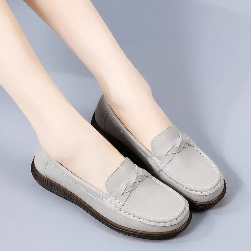 Arianna | Mocassins Orthopédiques à Talon Large