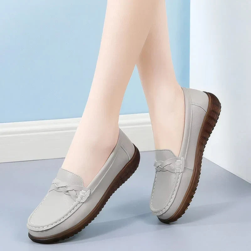 Arianna | Mocassins Orthopédiques à Talon Large