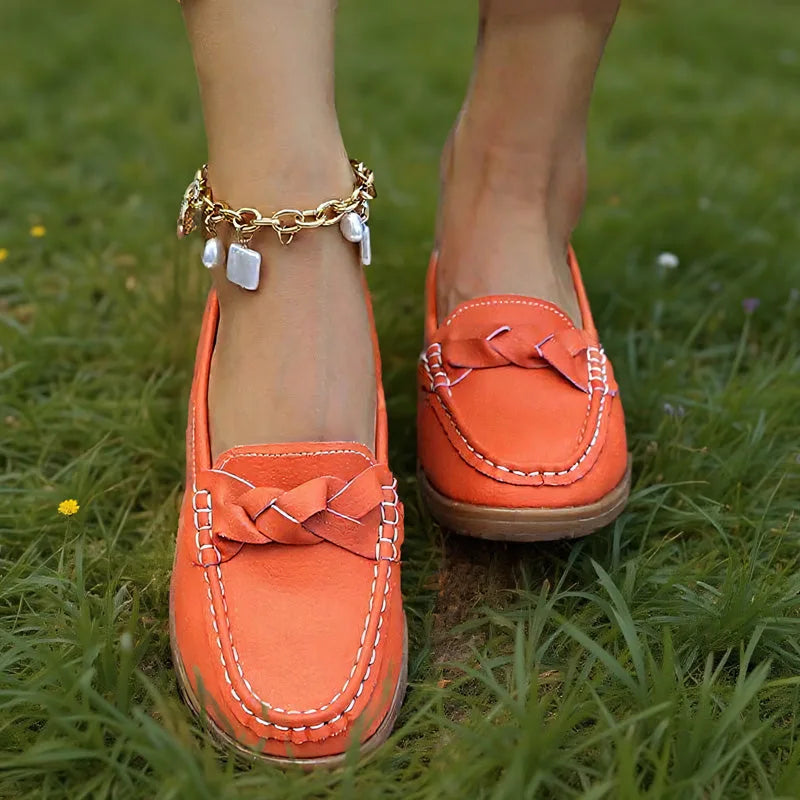 Arianna | Mocassins Orthopédiques à Talon Large