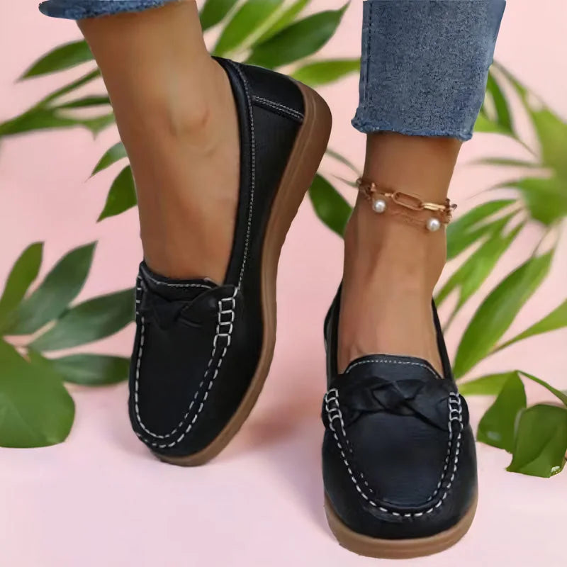 Arianna | Mocassins Orthopédiques à Talon Large
