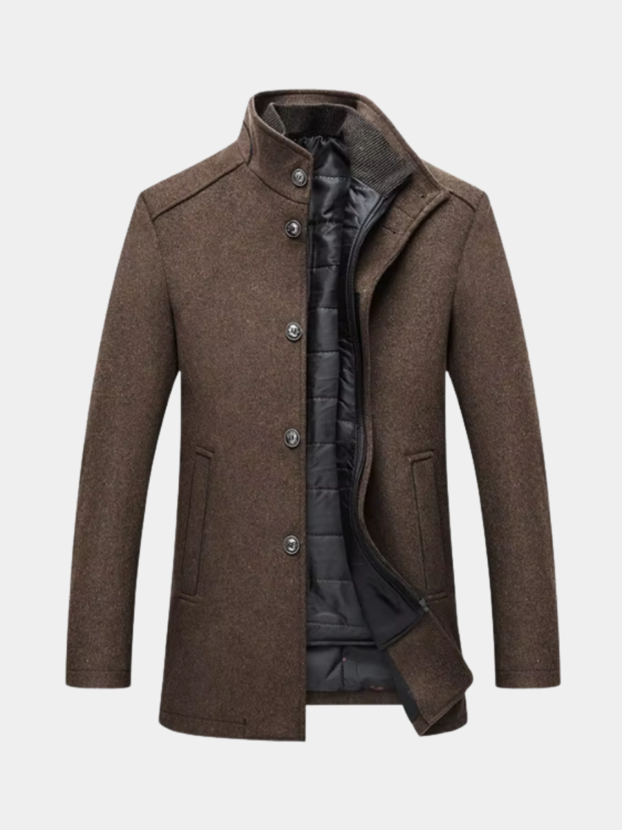 ÉTIENNE | VESTE HIVER CONFORTABLE ÉLÉGANTE