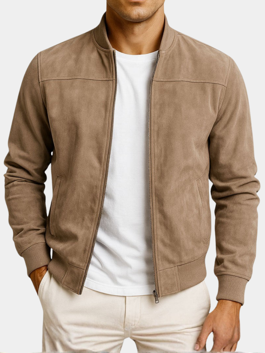 AMAURY | VESTE CUIR SUÈDE URBAINE