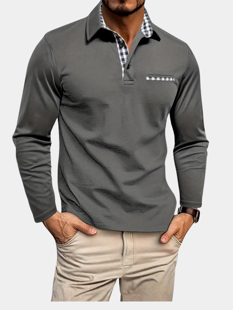 SACHA | POLO MANCHES LONGUES ÉLÉGANT