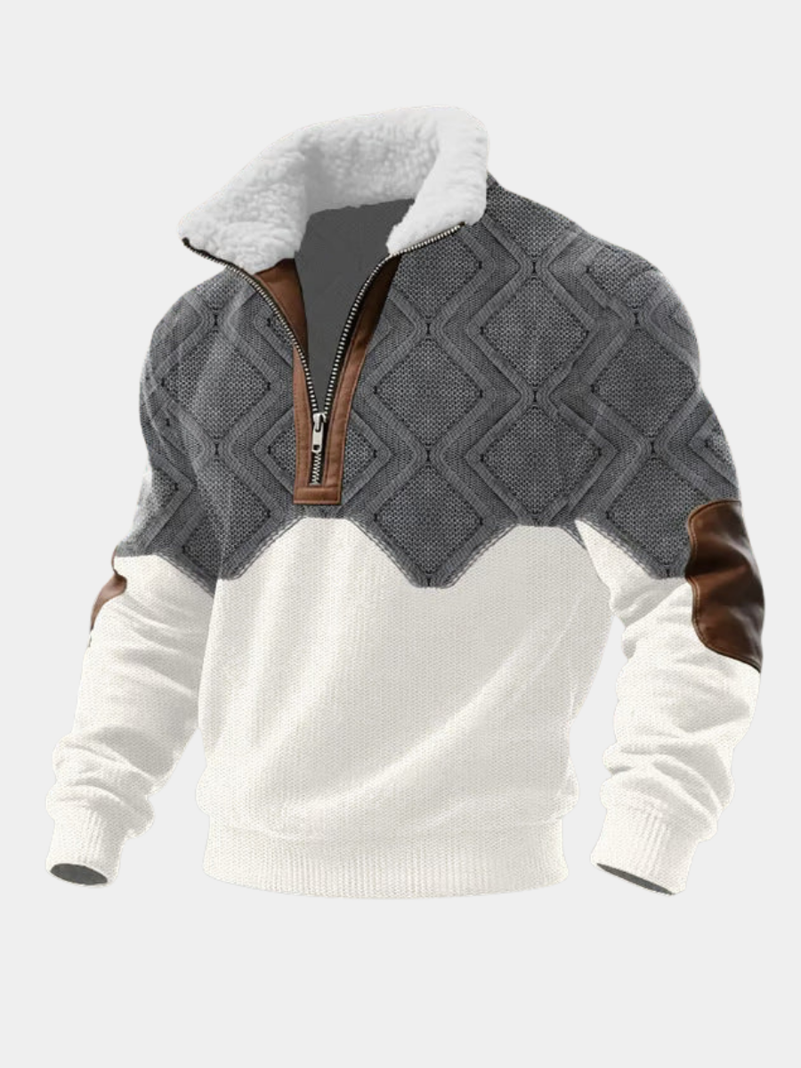IGNACE | PULL COL HAUT EN POLAIRE