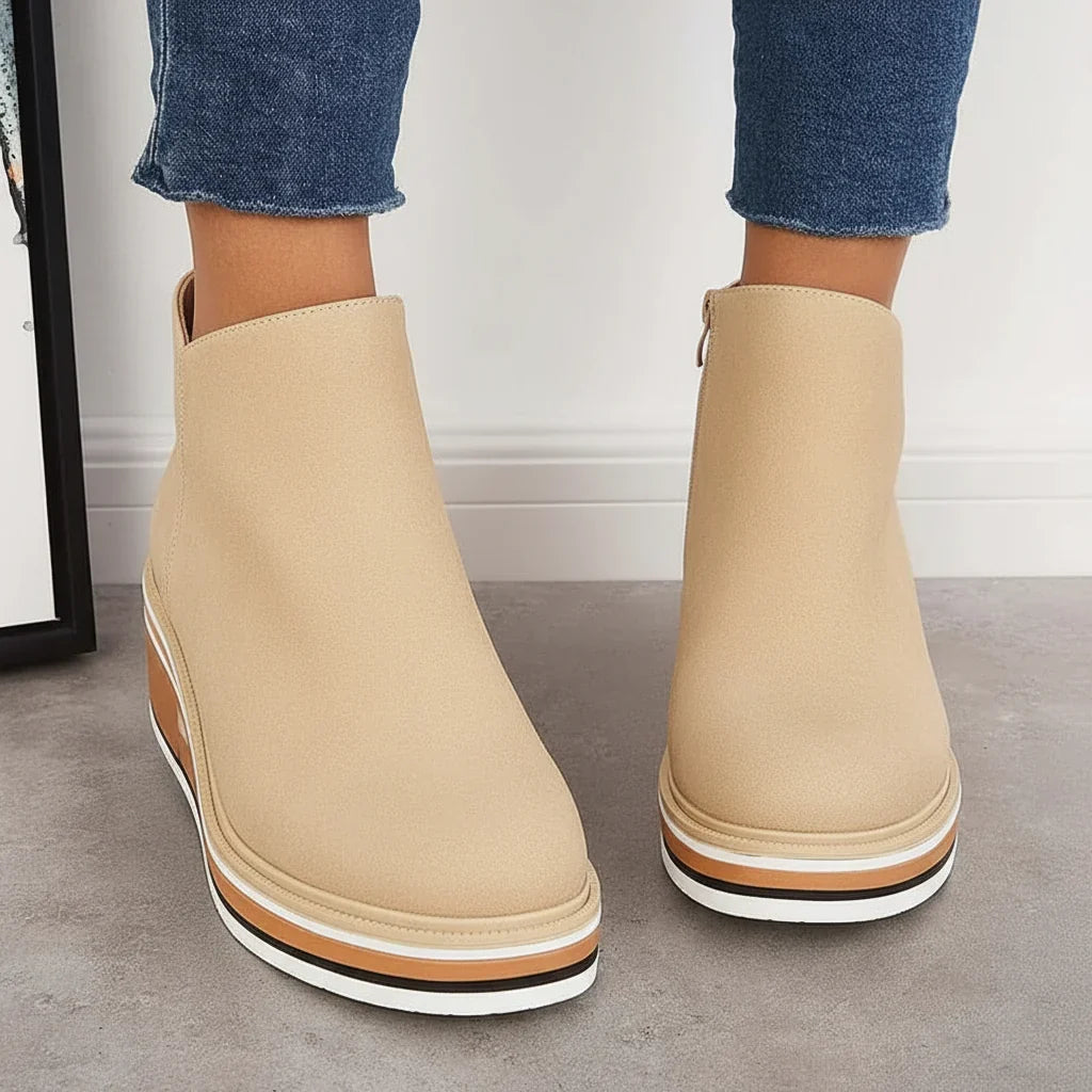 OPHÉLIE | BOTTINES COMPENSÉES CHIC