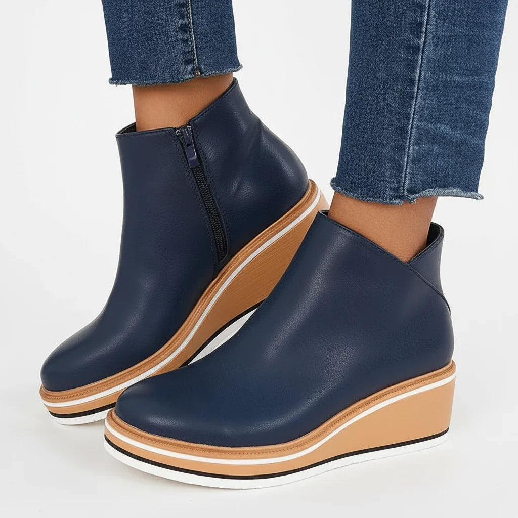 OPHÉLIE | BOTTINES COMPENSÉES CHIC