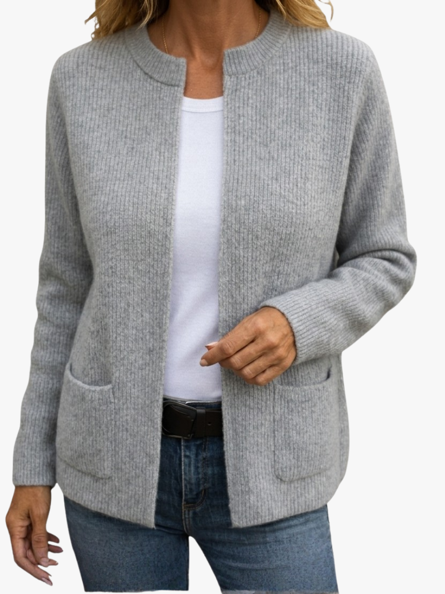 ROSALIE | GILET ZIPPÉ DOUILLET À POCHES