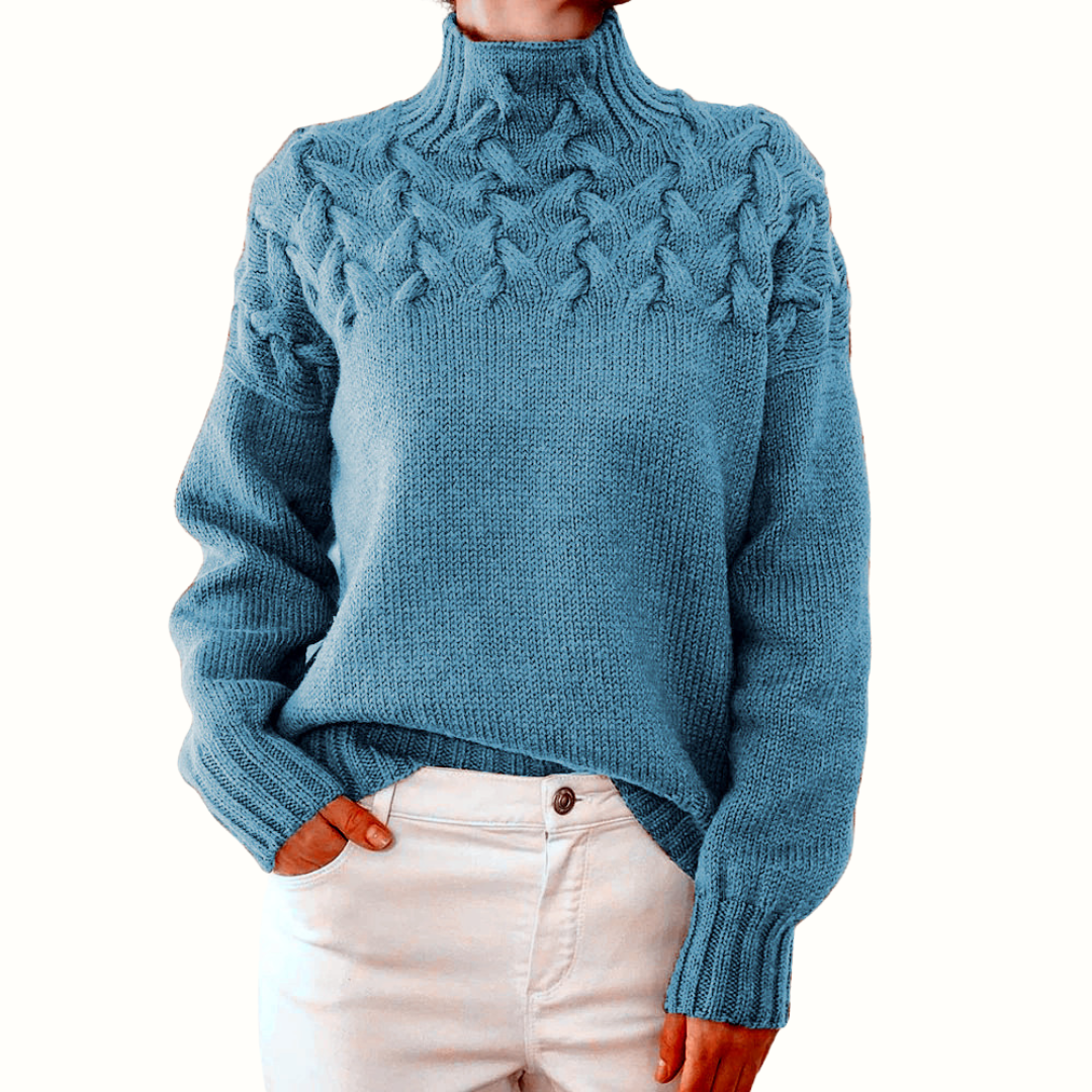 CÉLESTE | COL ROULÉ CHIC HIVER