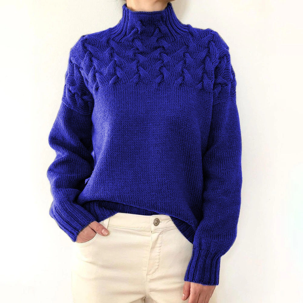 CÉLESTE | COL ROULÉ CHIC HIVER