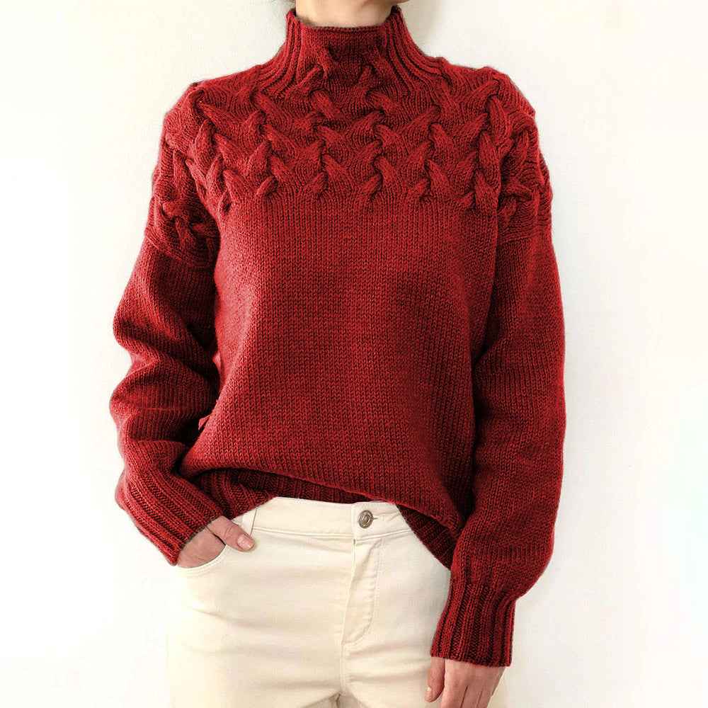 CÉLESTE | COL ROULÉ CHIC HIVER