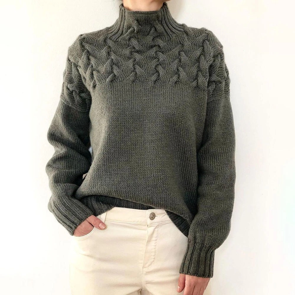 CÉLESTE | COL ROULÉ CHIC HIVER