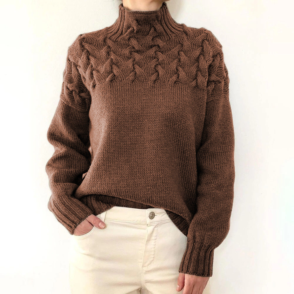 CÉLESTE | COL ROULÉ CHIC HIVER