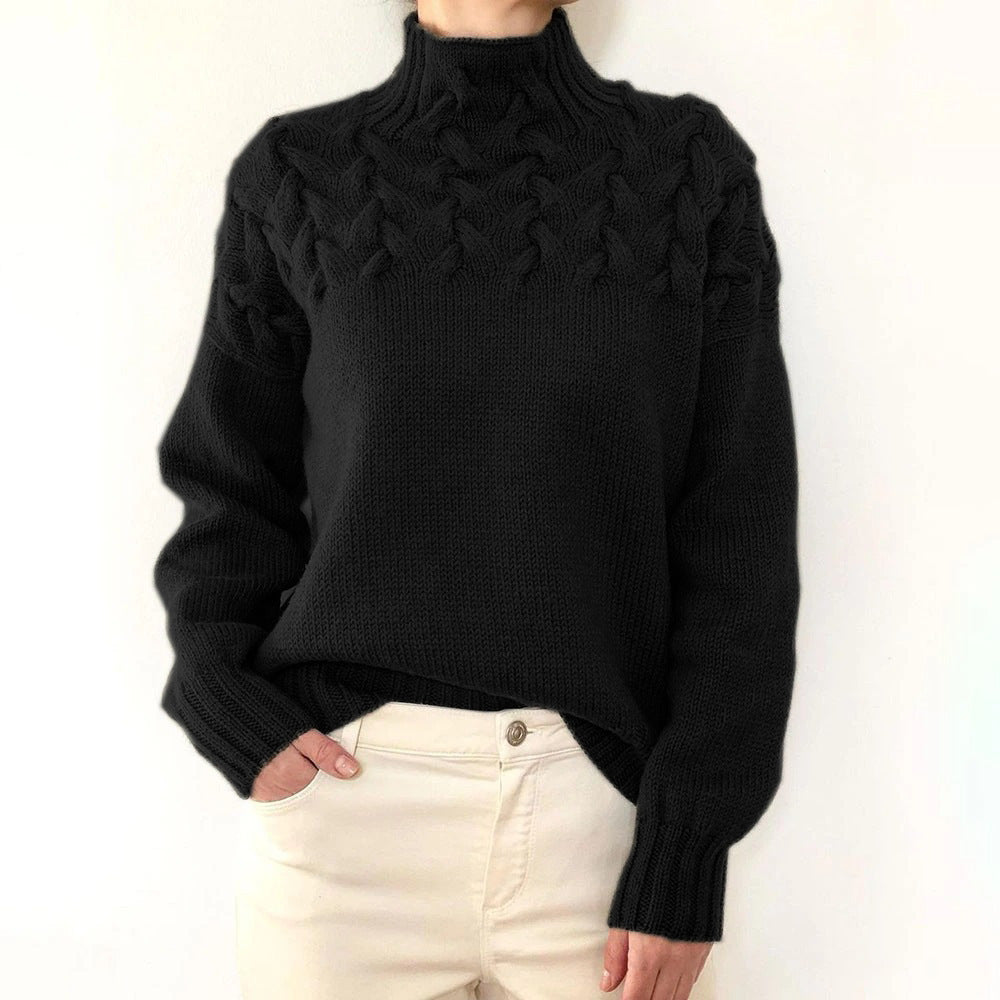 CÉLESTE | COL ROULÉ CHIC HIVER