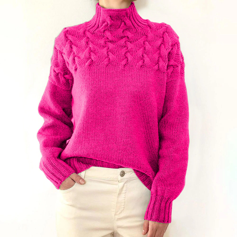 CÉLESTE | COL ROULÉ CHIC HIVER
