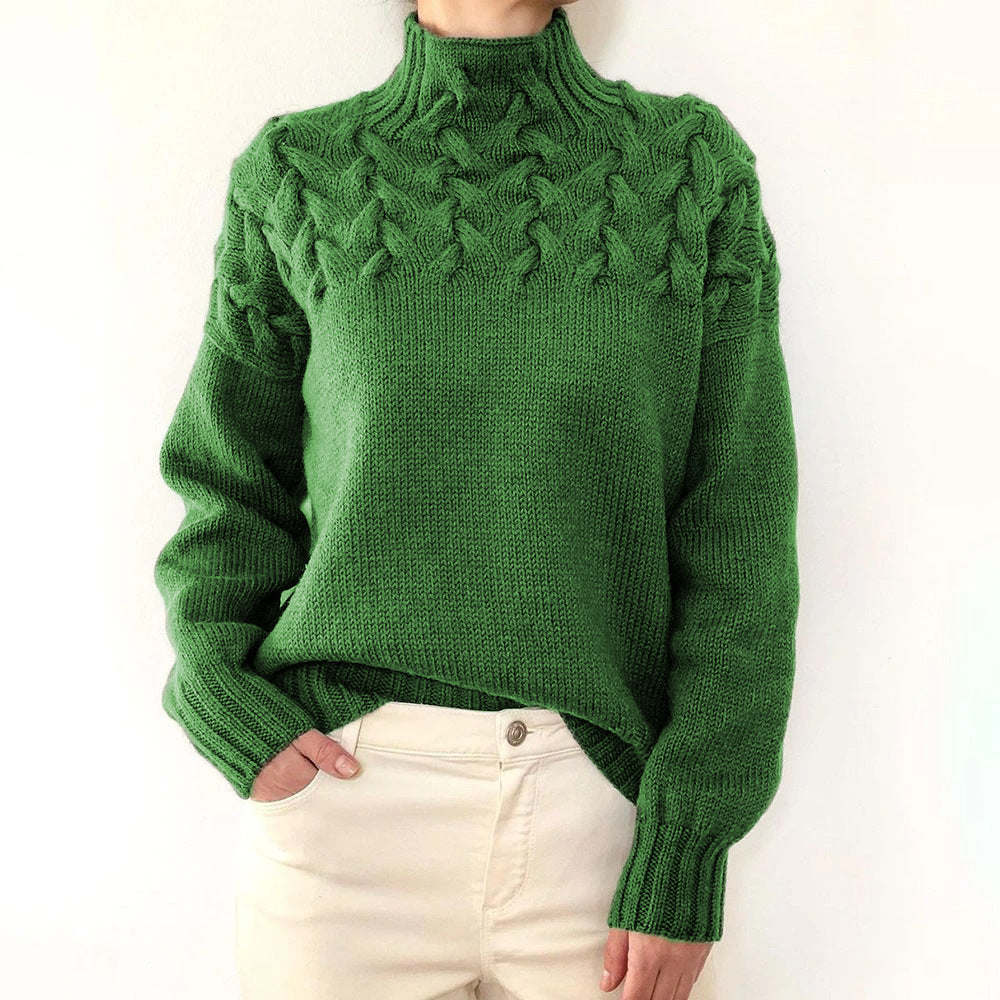 CÉLESTE | COL ROULÉ CHIC HIVER