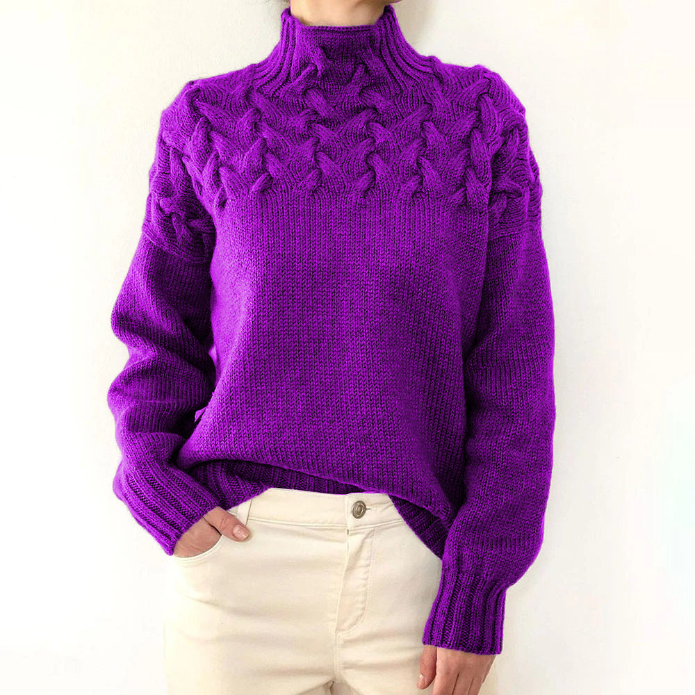CÉLESTE | COL ROULÉ CHIC HIVER