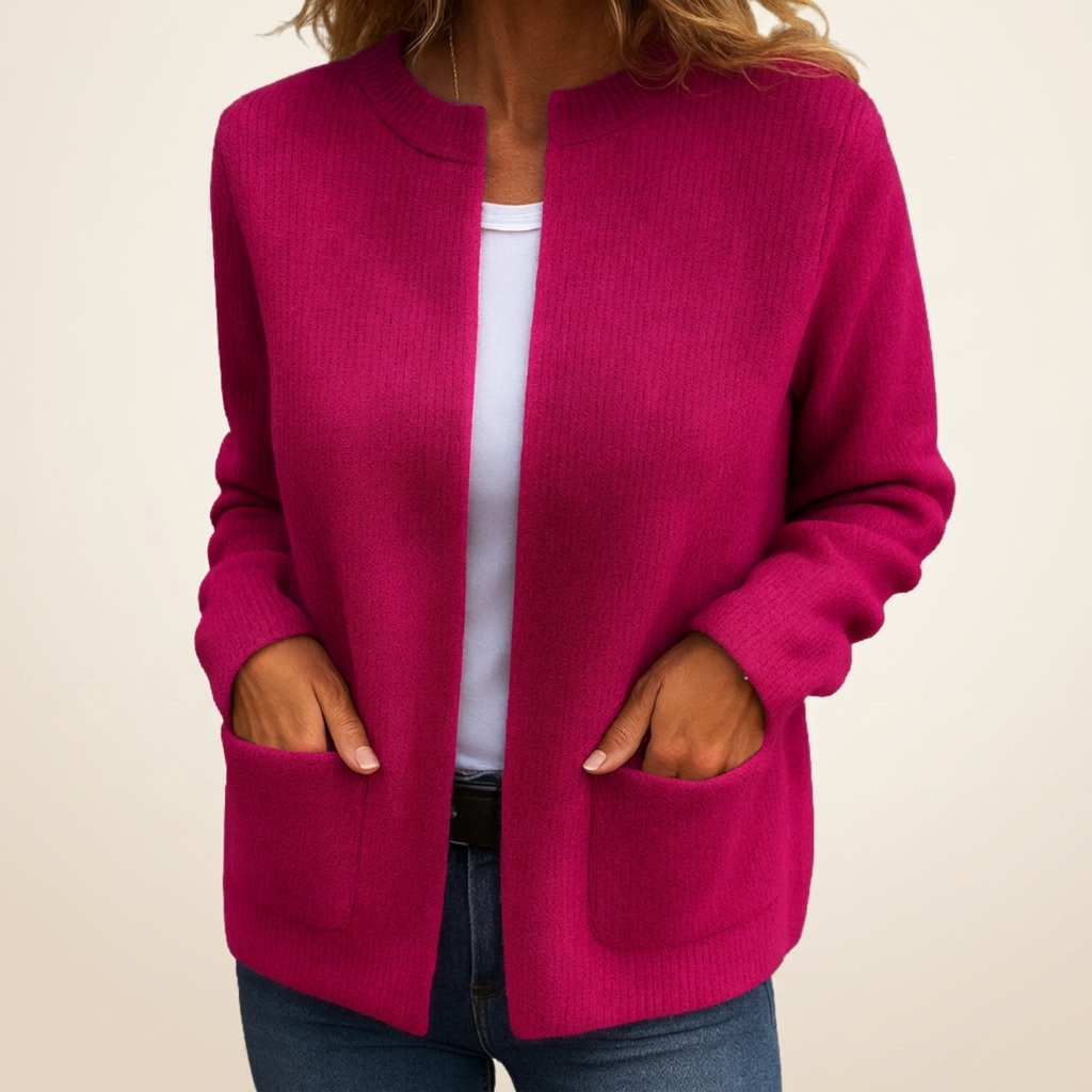 ROSALIE | GILET ZIPPÉ DOUILLET À POCHES