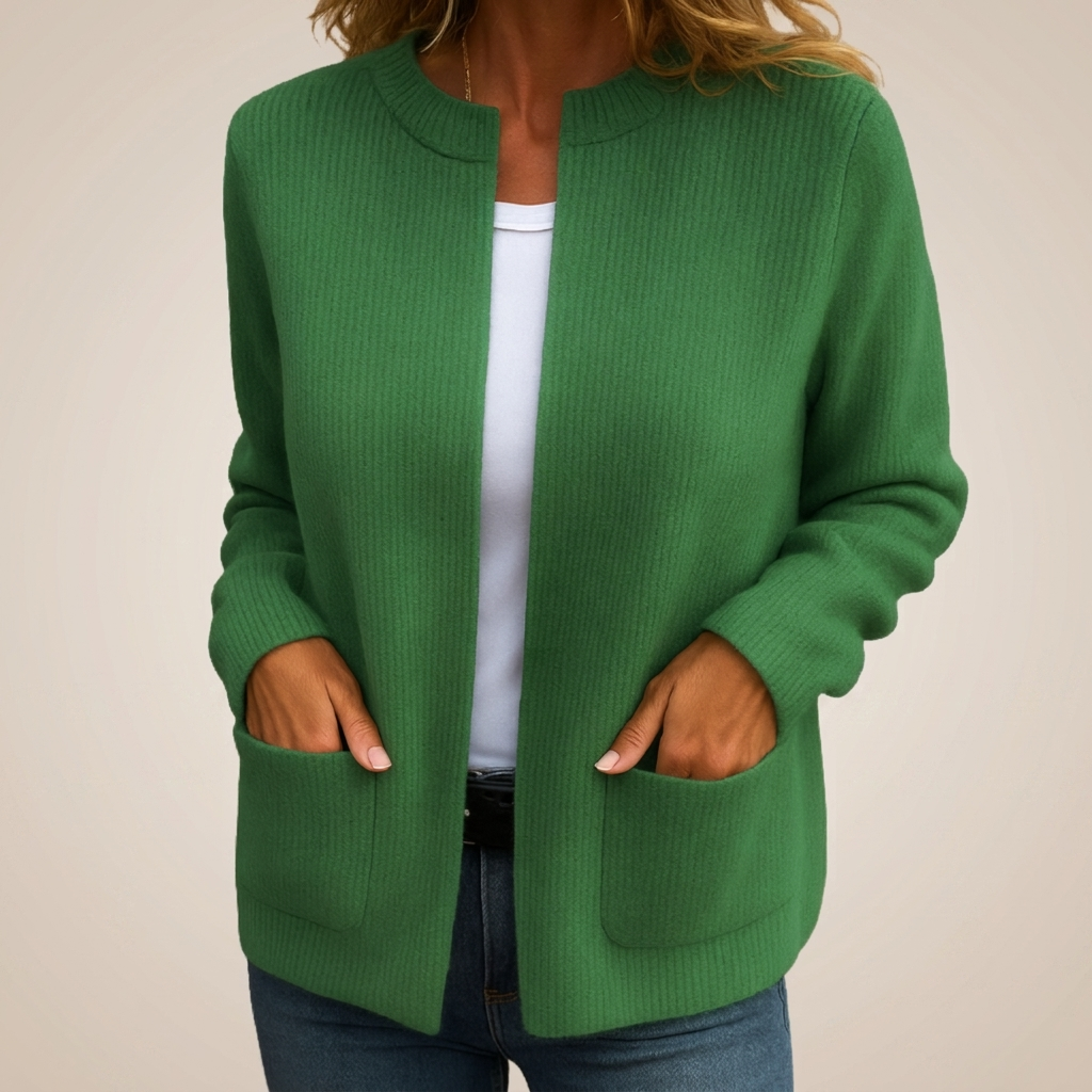 ROSALIE | GILET ZIPPÉ DOUILLET À POCHES