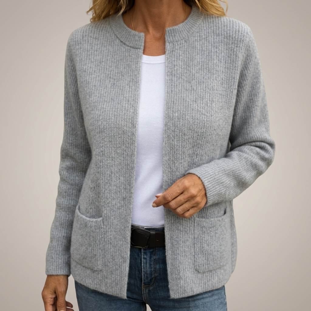 ROSALIE | GILET ZIPPÉ DOUILLET À POCHES