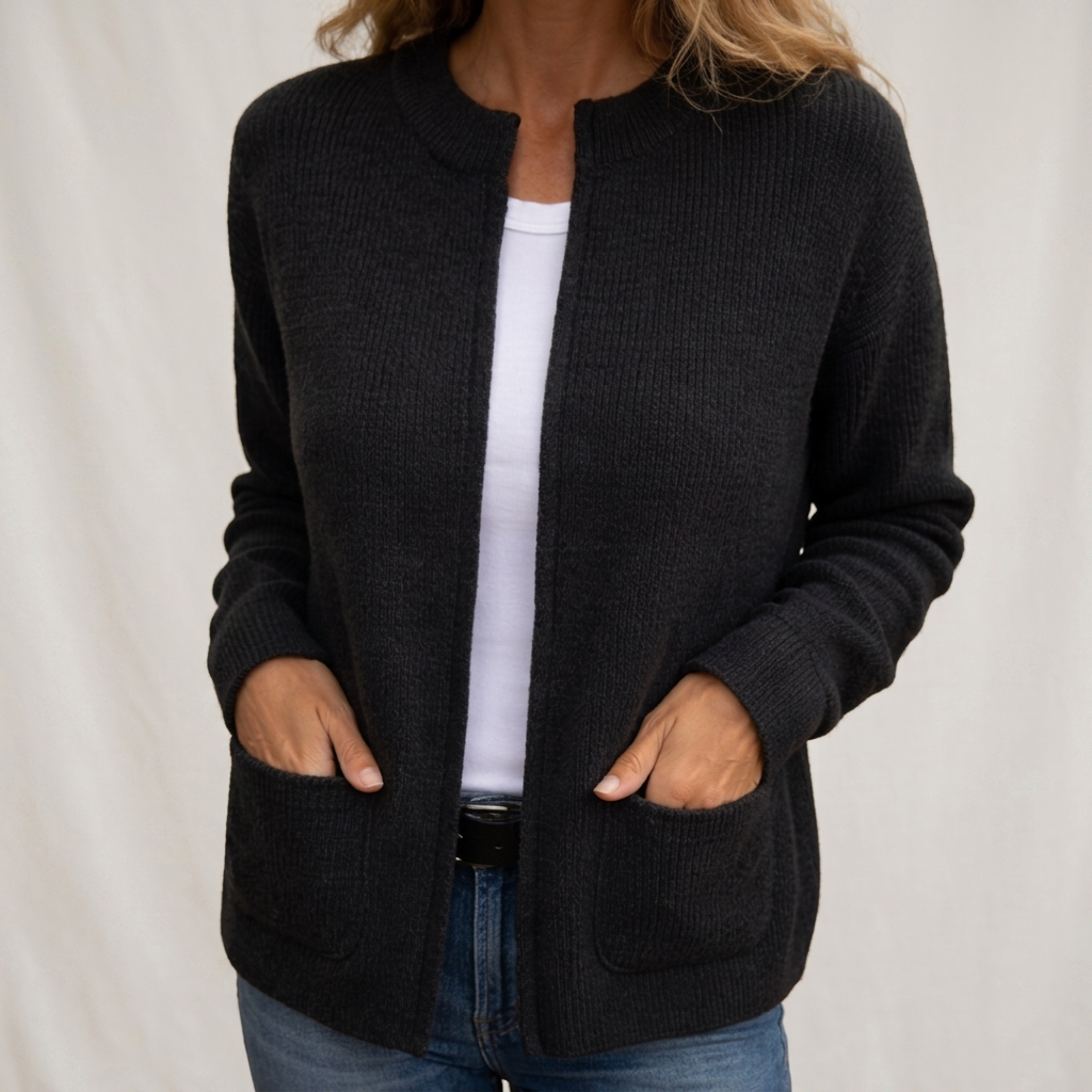 ROSALIE | GILET ZIPPÉ DOUILLET À POCHES
